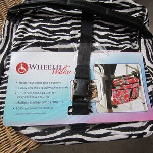 NWT/Wheelie Walker Bag ~ Attaches to ALL Walkers ~ BRAND NEW WITH TAG!